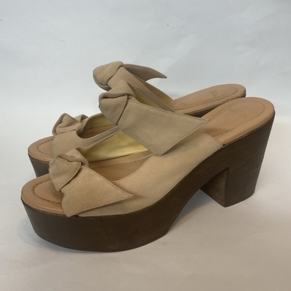 Alexandre Birman Clarita Tan/Beige Platform Sandalβ Women 41/US11 Italy